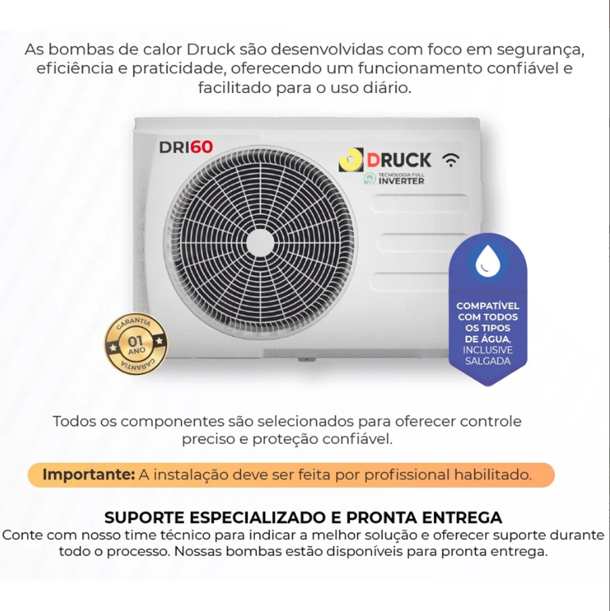 Bomba de calor DRI60 DRUCK